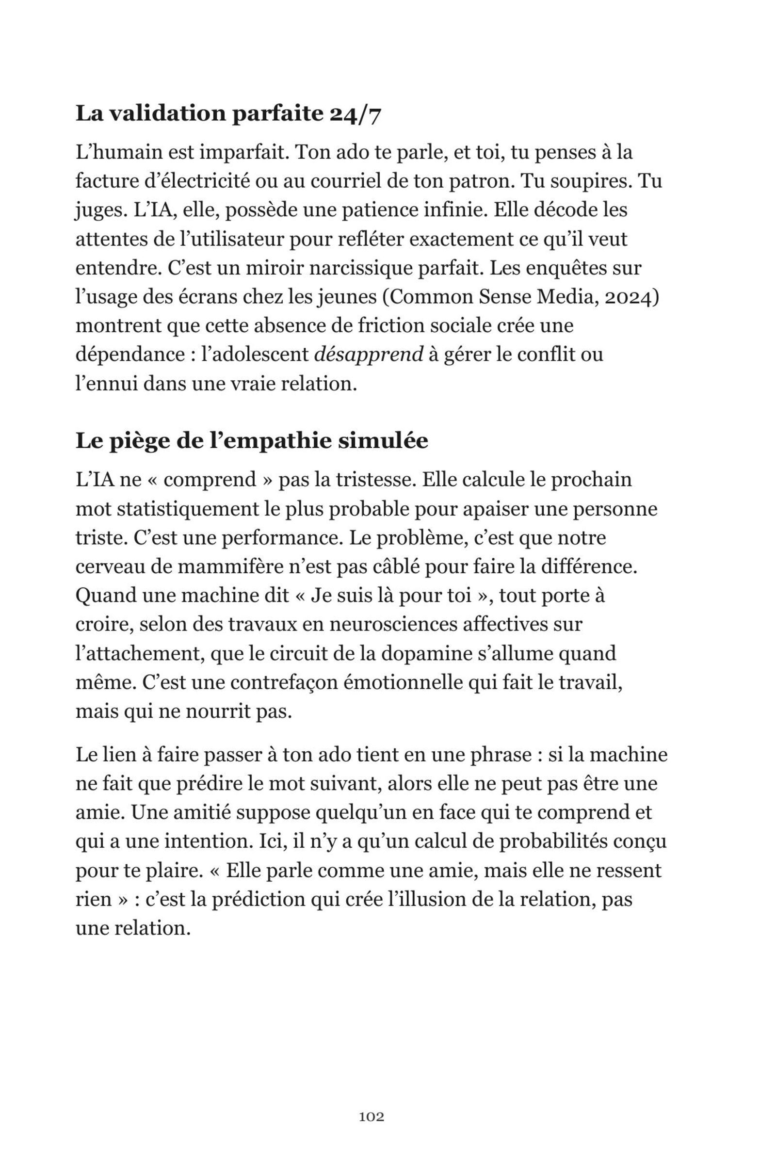 Page 20 de l'extrait de L'IA pour les parents