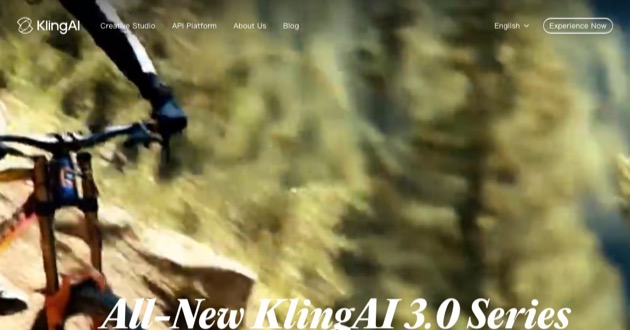 Capture d'écran de Kling AI