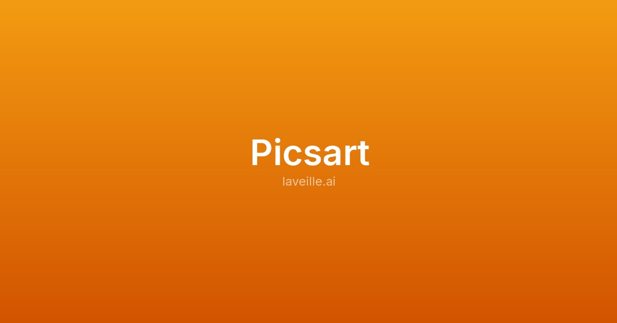 Capture d'écran de Picsart
