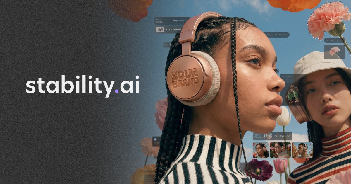Capture d'écran de Stability AI