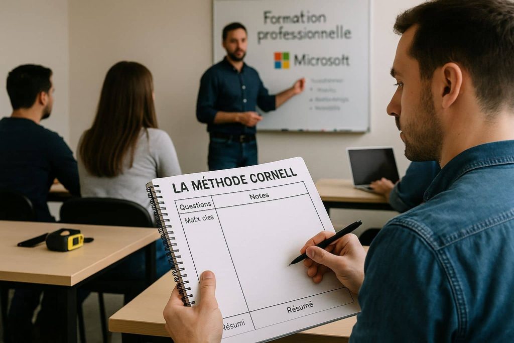 La méthode Cornell : un levier pédagogique pour l’apprentissage actif en formation professionnelle