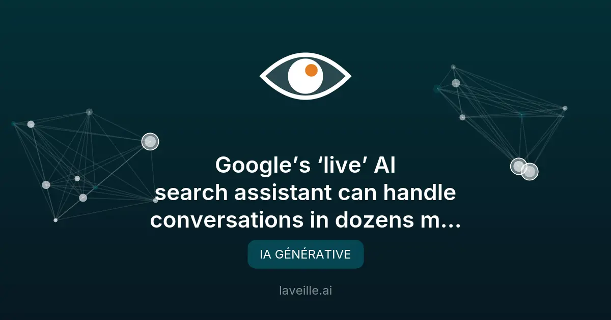 Google étend son assistant IA vocal à plus de 200 pays