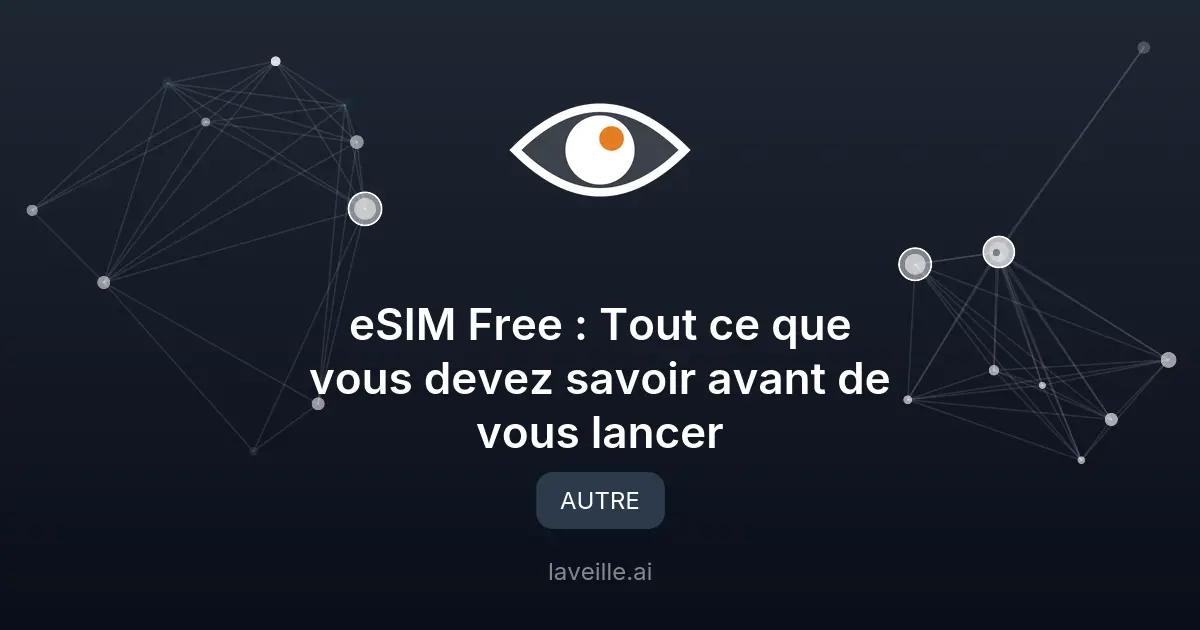 Découvrez l'eSIM de Free : simplicité et efficacité
