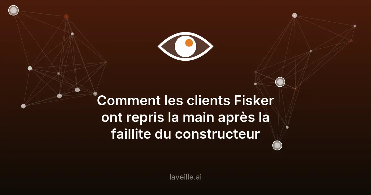 Fisker : comment les clients ont sauvé leurs véhicules électriques