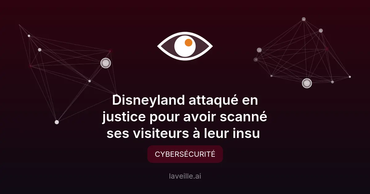 Disneyland poursuivi pour reconnaissance faciale non consentie