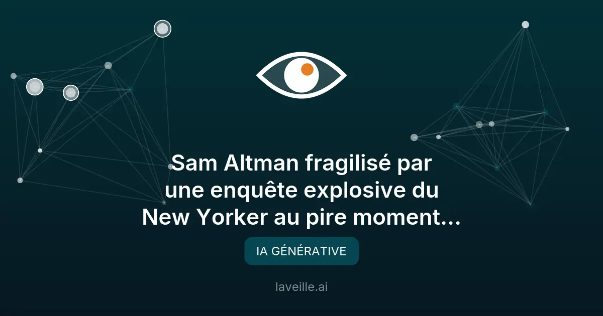 Enquête explosive sur Sam Altman et OpenAI
