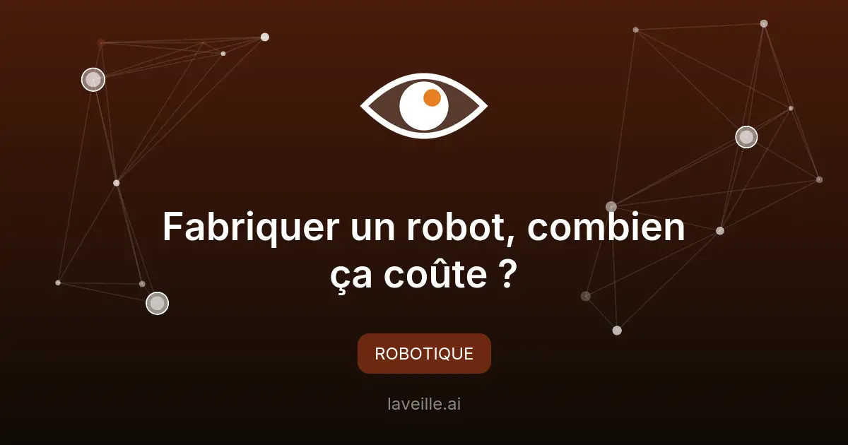 Fabriquer un robot humanoïde : jusqu'à 150 000 euros, la moitié rien que pour les actionneurs