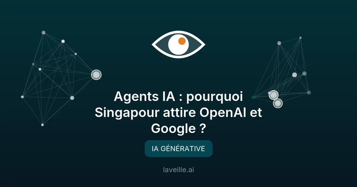 Singapour : un hub mondial pour les agents IA