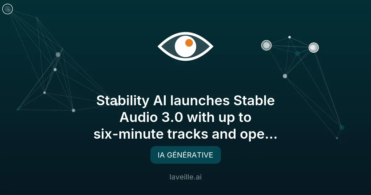 Stable Audio 3.0 : l'IA générative musicale évolue