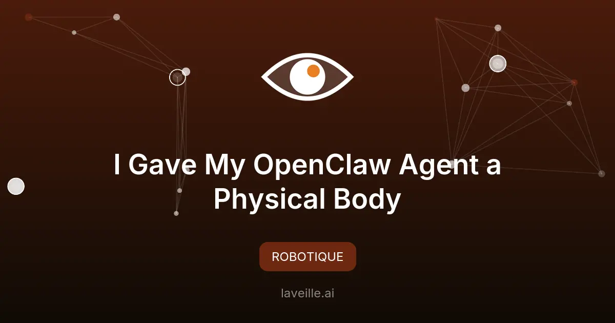 OpenClaw contrôle un bras robotique grâce à l'IA
