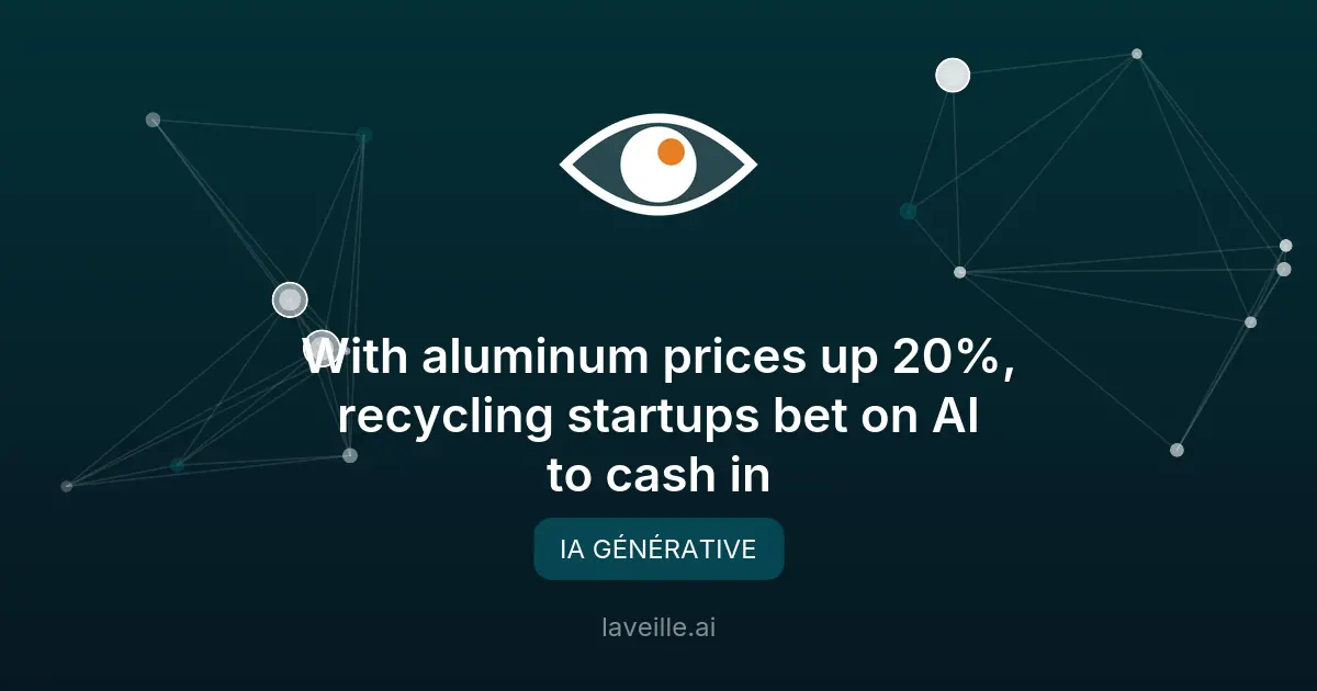 IA et recyclage d'aluminium : les startups innovent