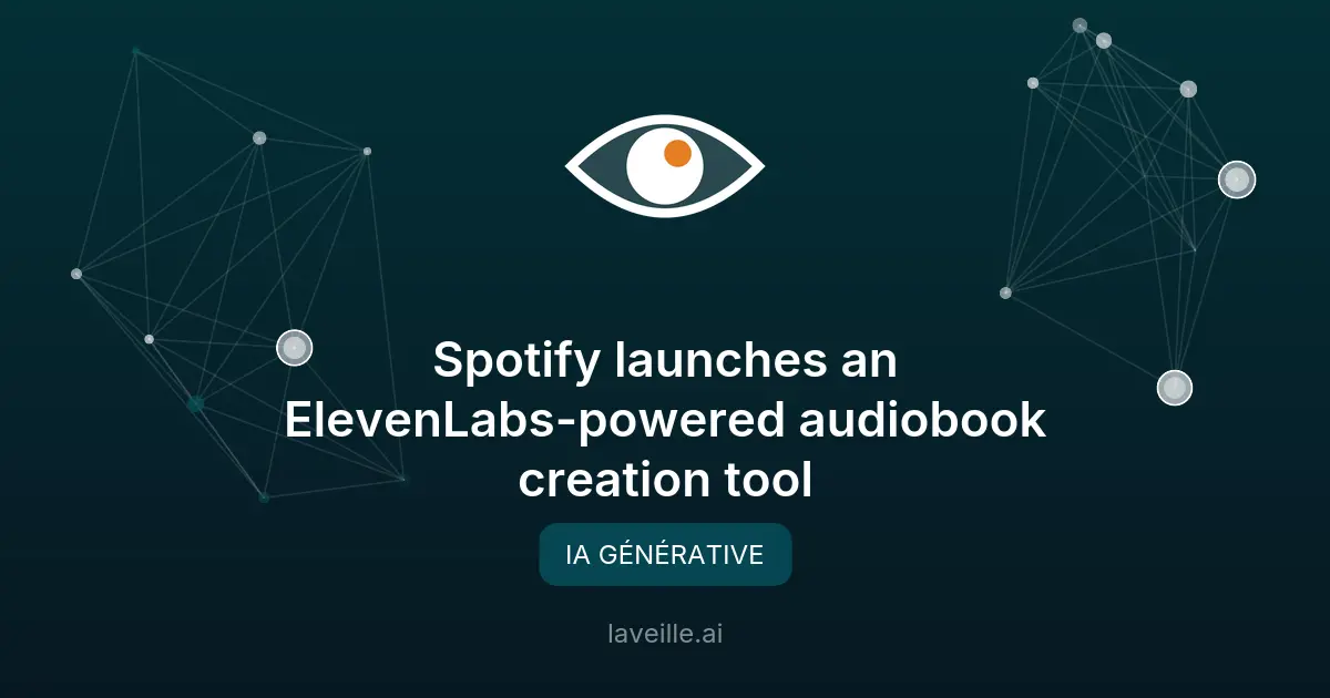 Spotify lance un outil IA pour créer des livres audio