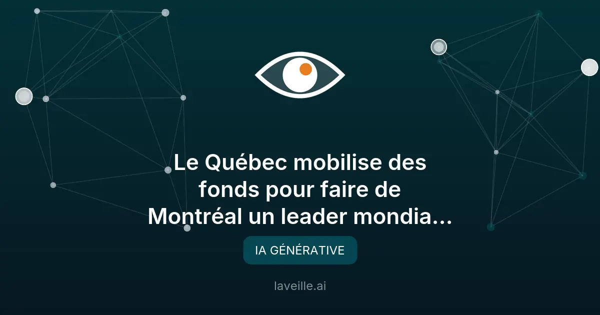 Québec investit 36M$ dans Mila pour l'IA