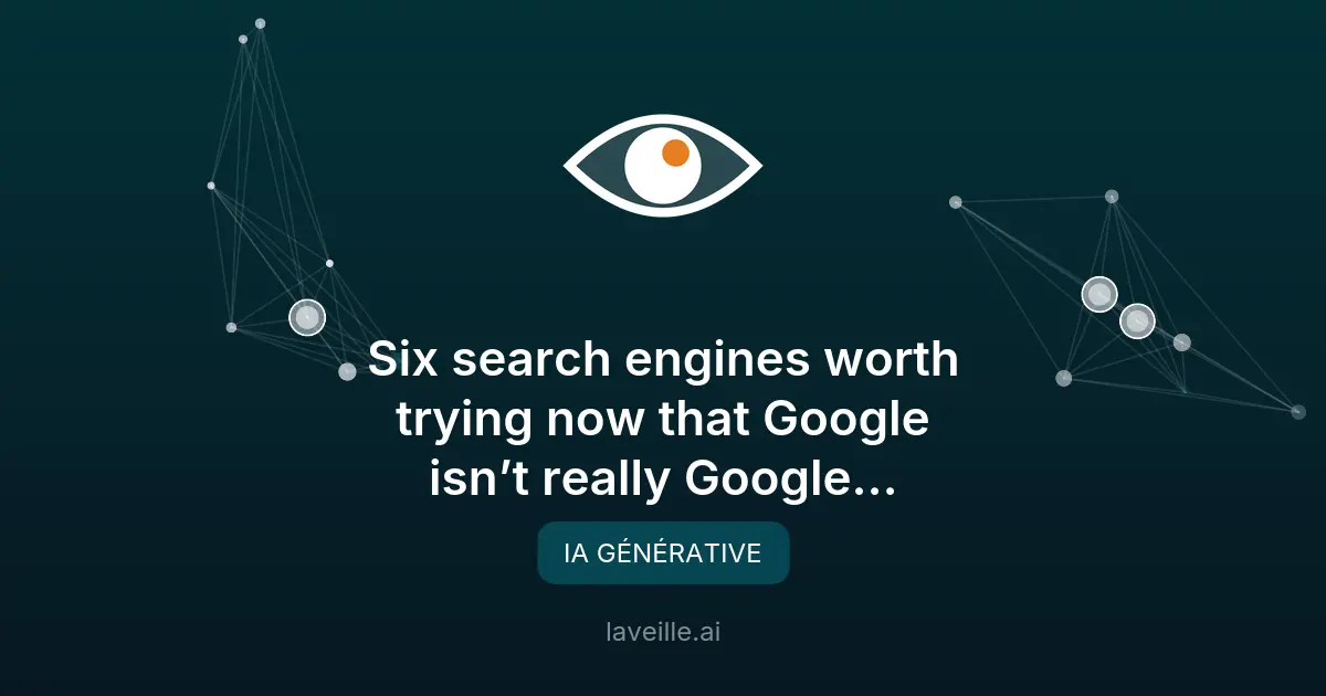 Google transforme son moteur de recherche avec l'IA générative