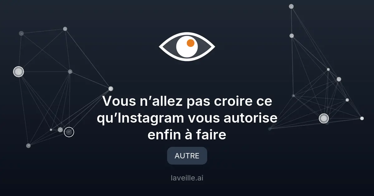 Instagram permet enfin de modifier vos commentaires