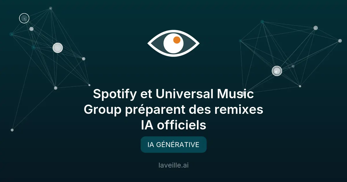 Spotify et Universal Music Group lancent des remixes IA officiels