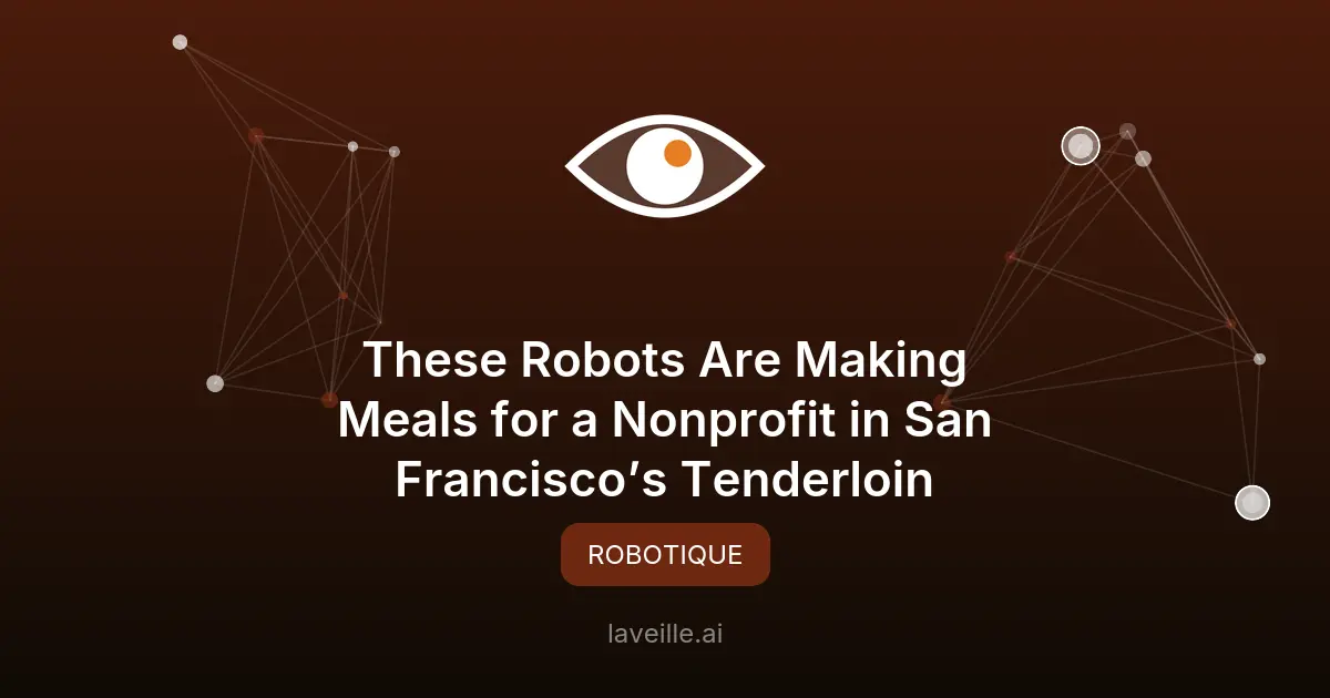 Des robots préparent des repas sur mesure à San Francisco