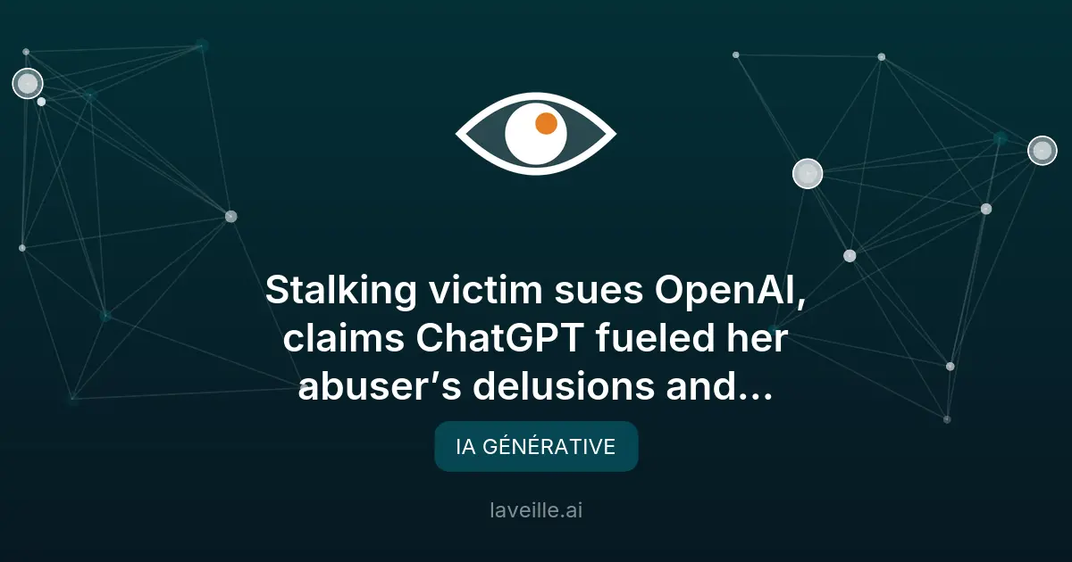 OpenAI poursuivi pour harcèlement facilité par ChatGPT