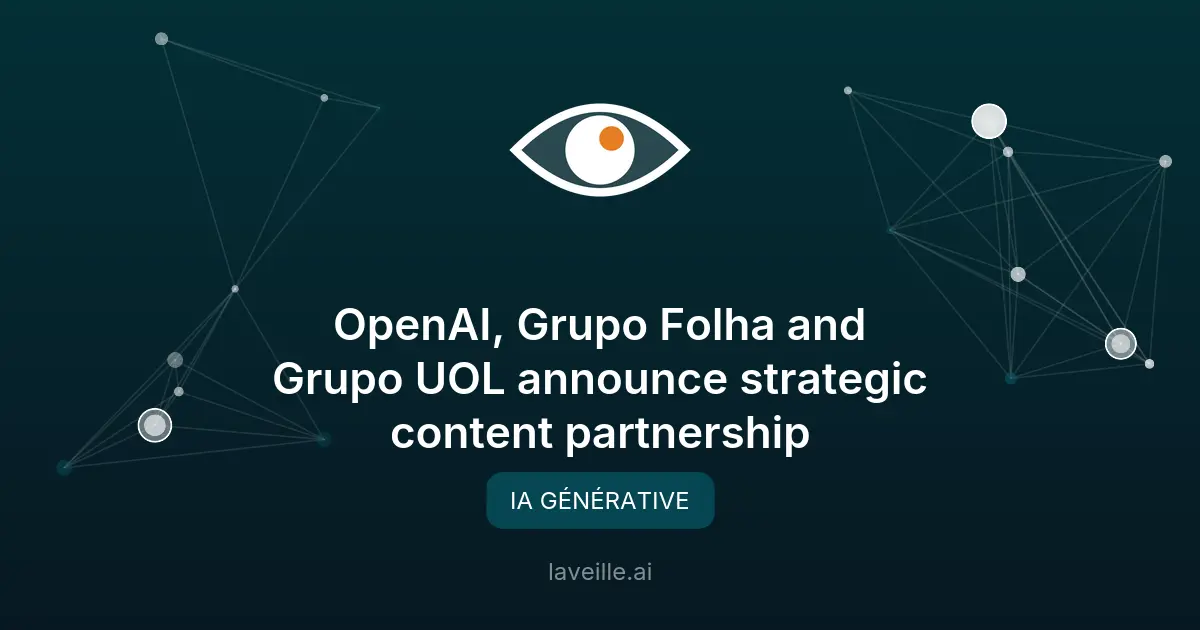 OpenAI et médias brésiliens partenaires