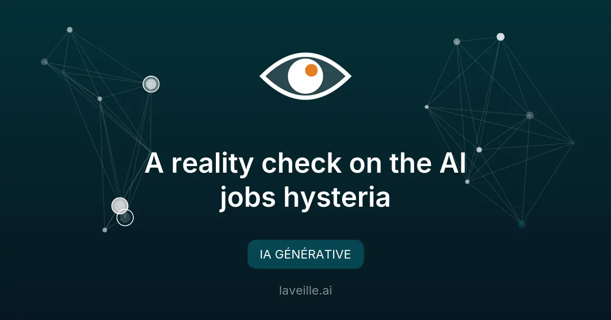 Impact de l'IA sur l'emploi : les données révèlent la réalité