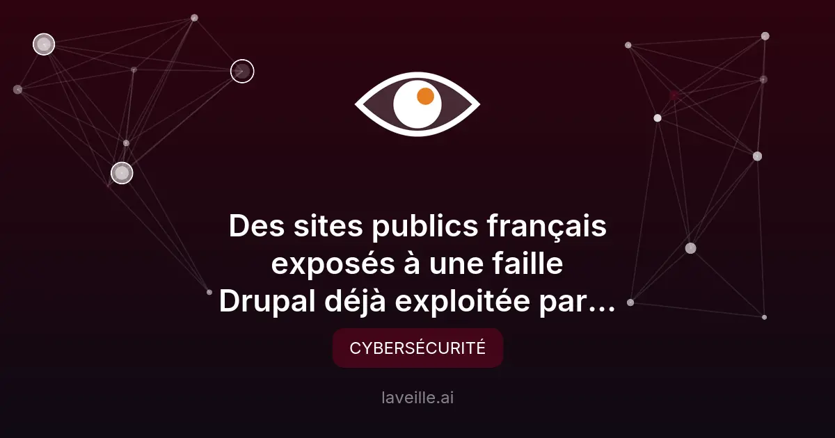 Faille critique Drupal : 15000 attaques détectées