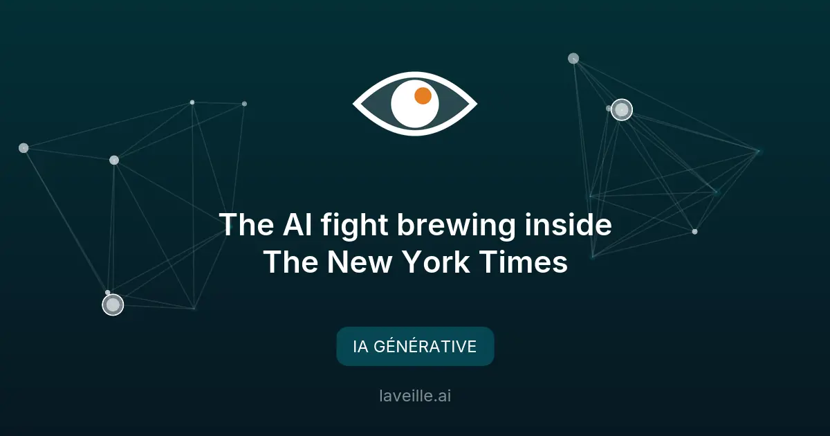 Conflit IA au New York Times : surveillance des employés