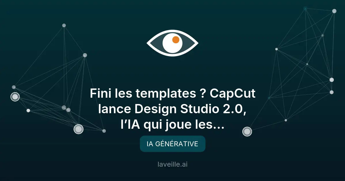CapCut Design Studio 2.0 : l'IA créative révolutionnaire