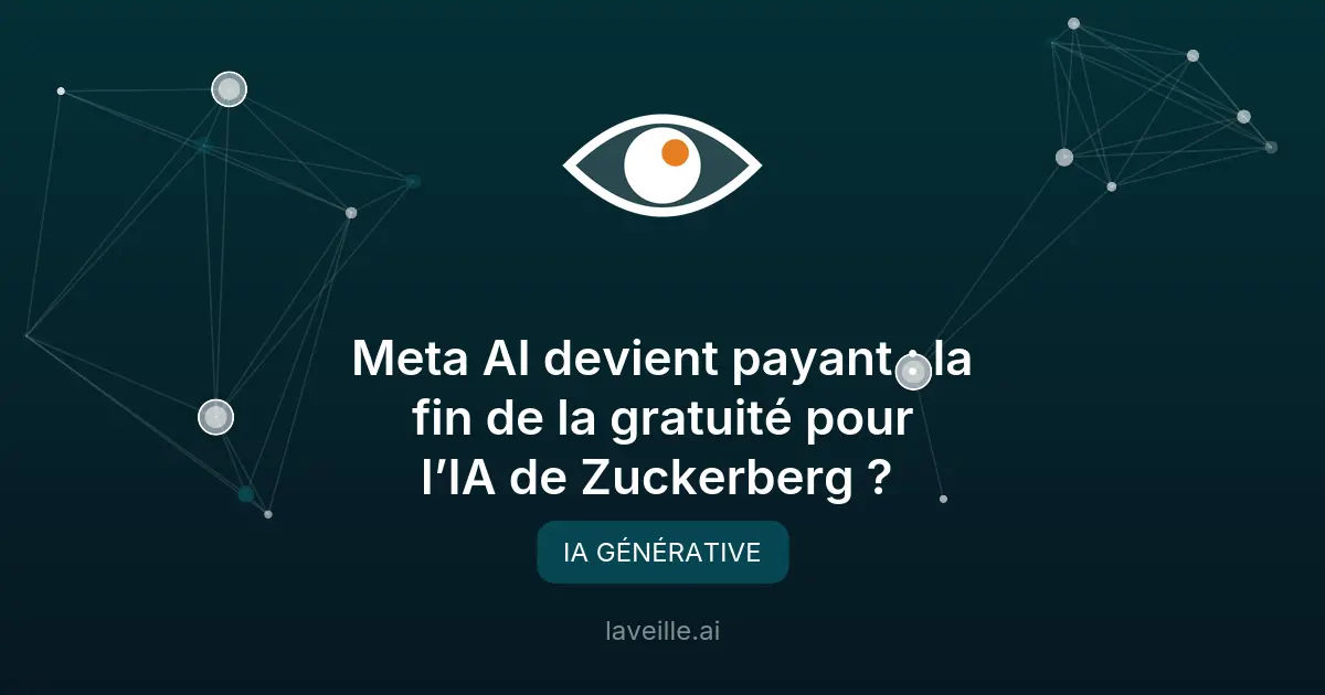 Meta AI devient payant : nouvelles offres et impacts