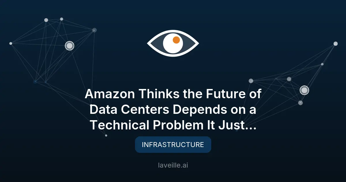 Amazon révolutionne les réseaux de centres de données