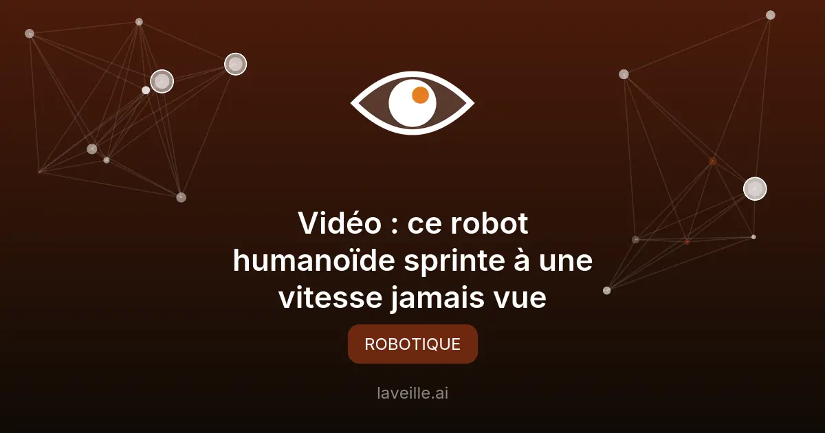 Robot humanoïde H1 : record de vitesse à 10,1 m/s