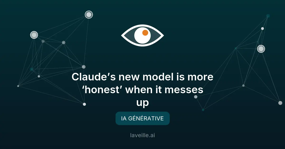 Claude Opus 4.8 : l'IA plus honnête d'Anthropic
