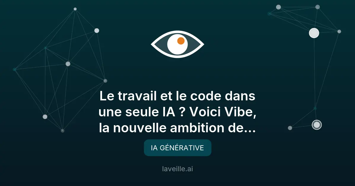 Mistral lance Vibe : l'IA unifiée pour productivité et codage