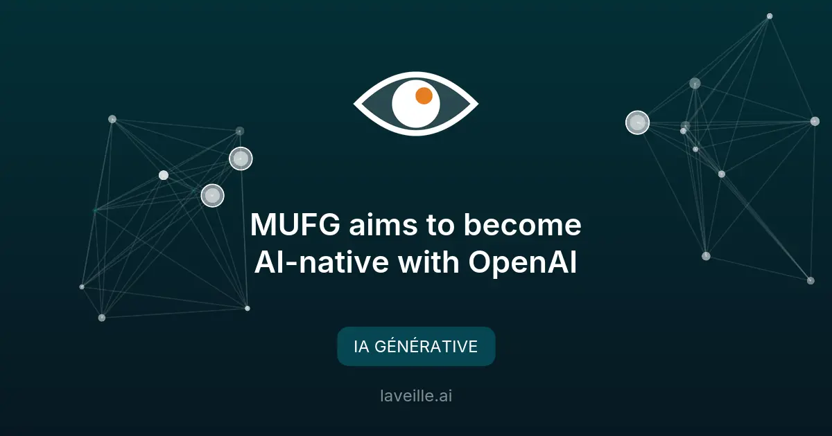 MUFG adopte ChatGPT Enterprise pour devenir native IA