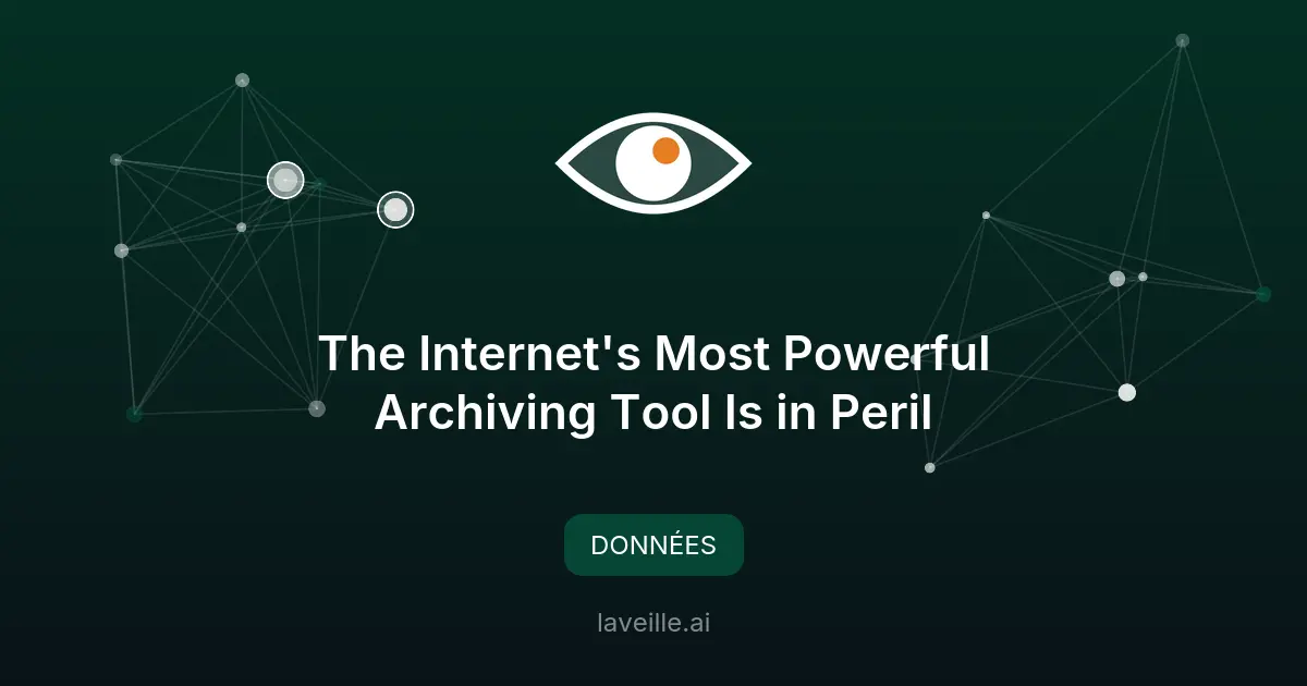 Wayback Machine menacé par les restrictions des médias