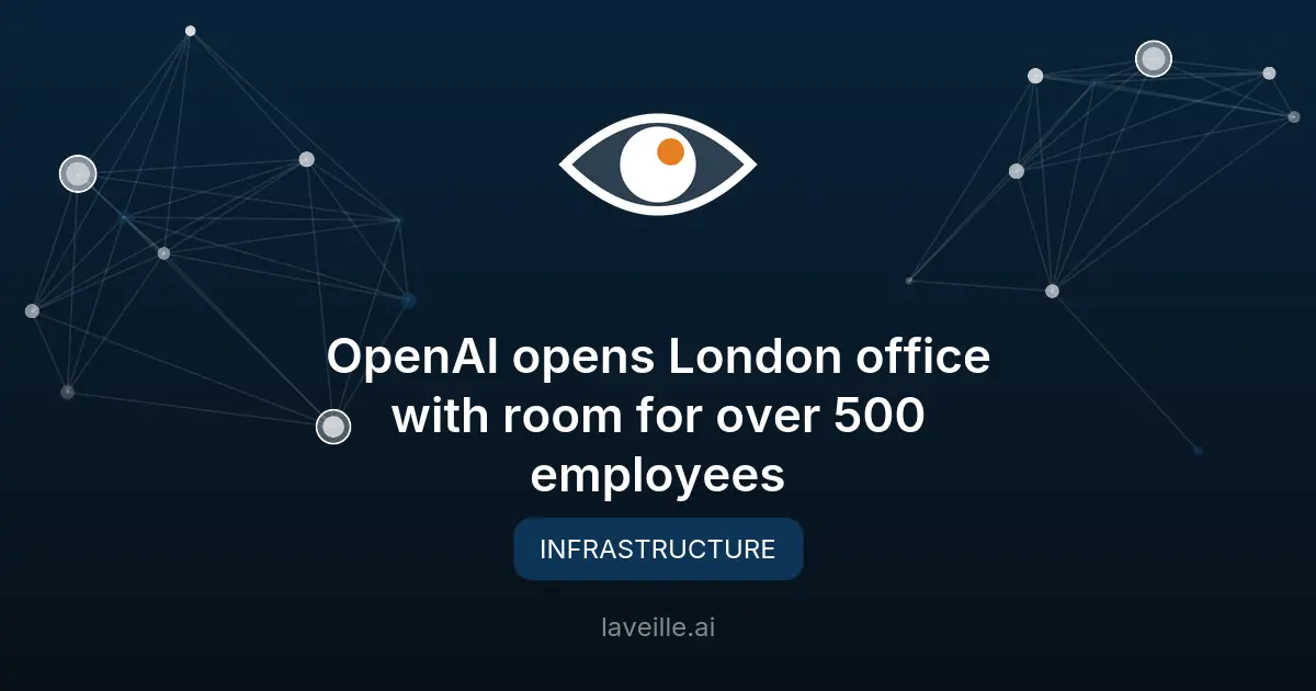 OpenAI ouvre un nouveau bureau à Londres pour 500 employés