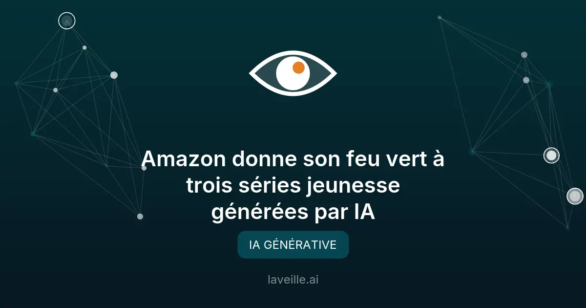 Amazon valide trois séries jeunesse générées par IA