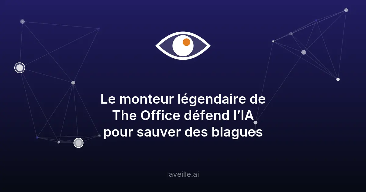 L'IA révolutionne le montage comique selon Nigel Williams