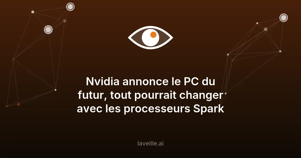 Nvidia Spark : la révolution des PC portables avec IA