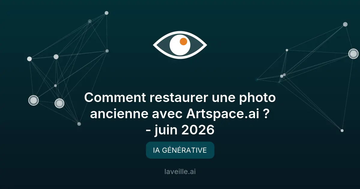 Restaurer photos anciennes avec Artspace.ai