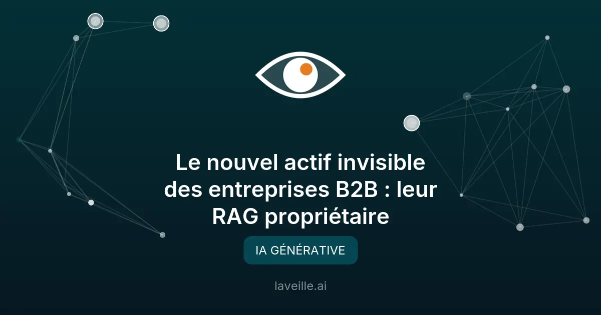 RAG propriétaires : l'actif invisible des entreprises B2B