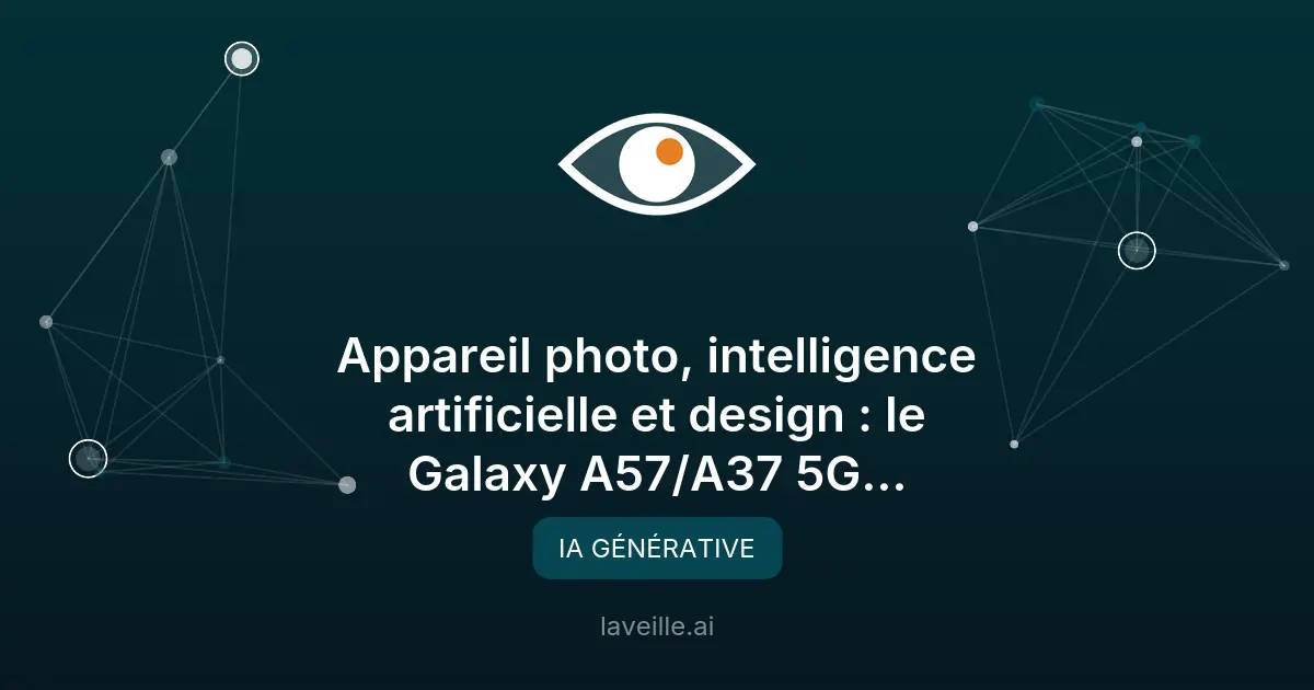 Galaxy A57 5G : L'IA au service de la photographie