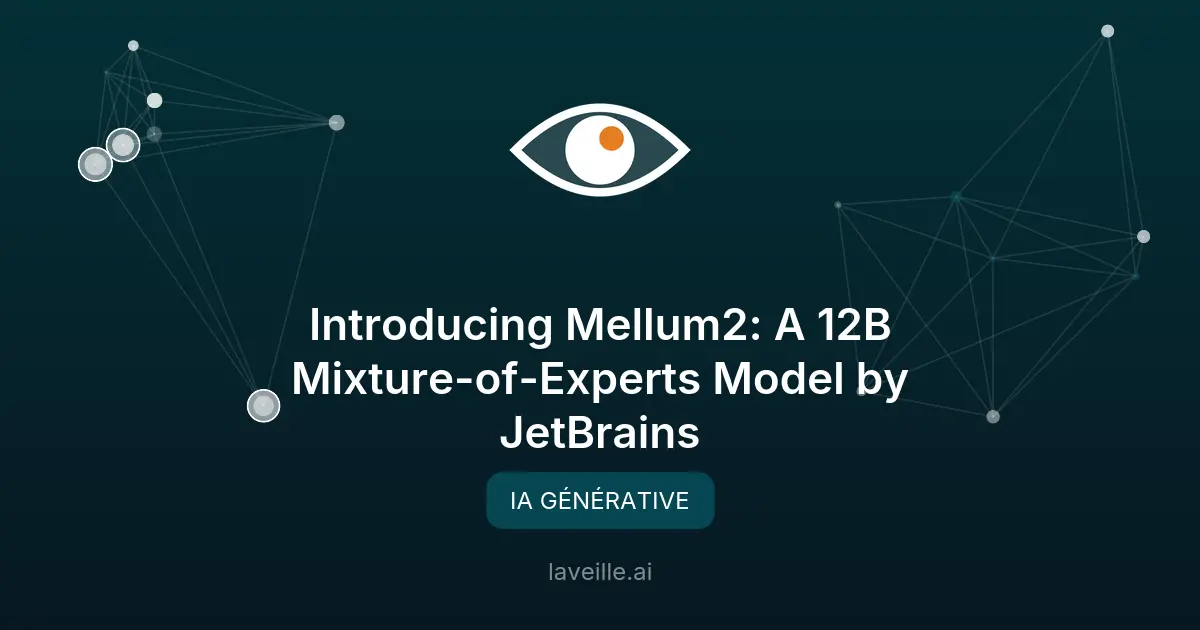 Mellum2 : le modèle MoE open-source de JetBrains pour le code
