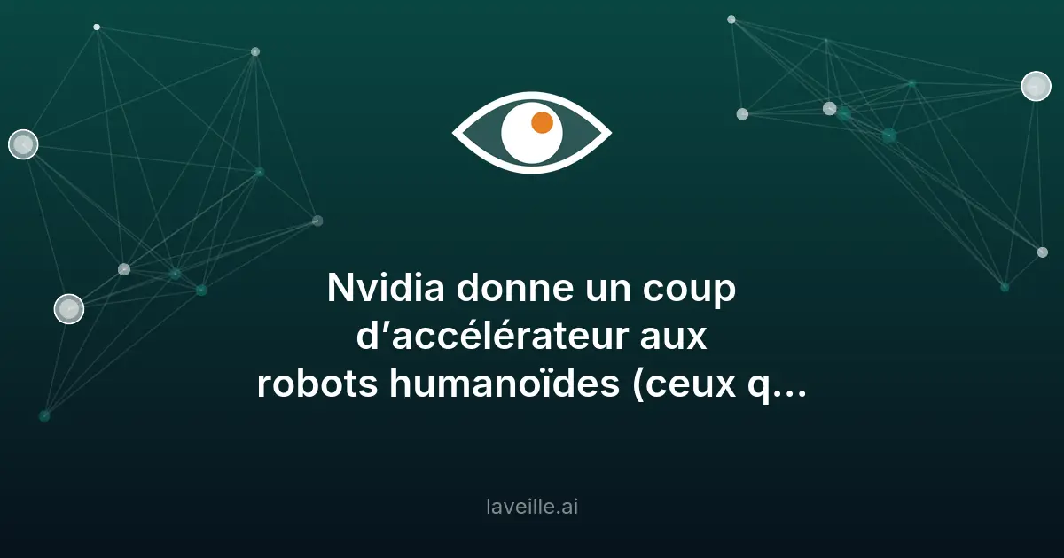 NVIDIA lance un robot humanoïde de référence pour la recherche