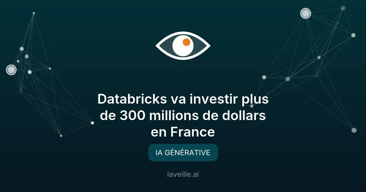 Databricks investit 300M$ en France pour l'IA