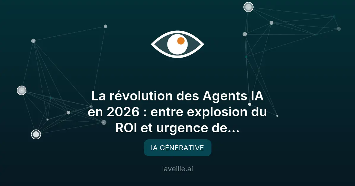 Agents IA en 2026 : Révolution et Rentabilité