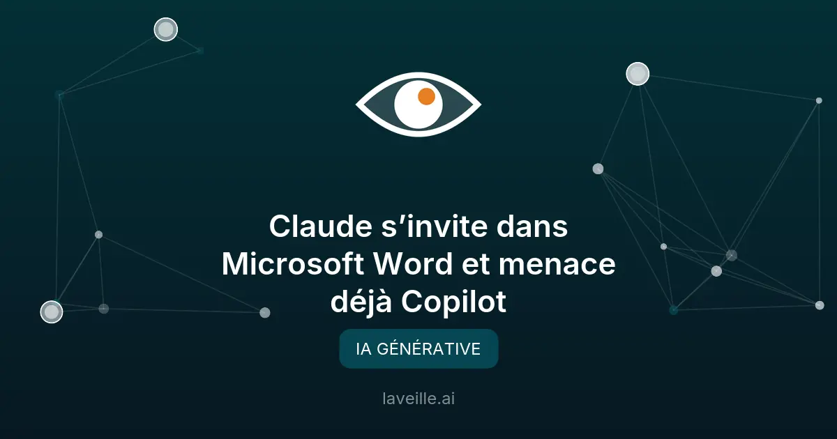 Claude dans Office : la nouvelle IA qui rivalise avec Copilot