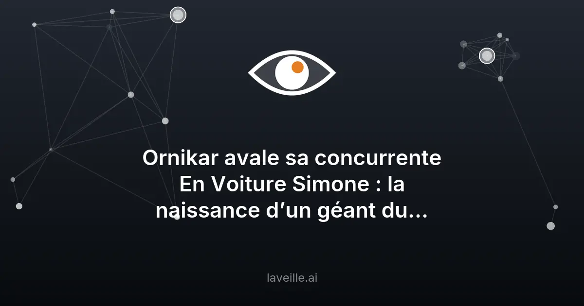 Ornikar fusionne avec En Voiture Simone : un géant du permis en ligne