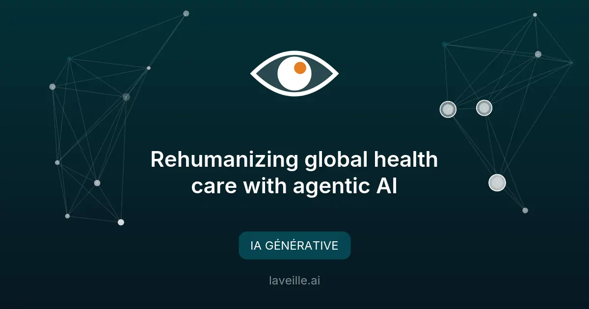 L'IA agentique révolutionne les soins de santé