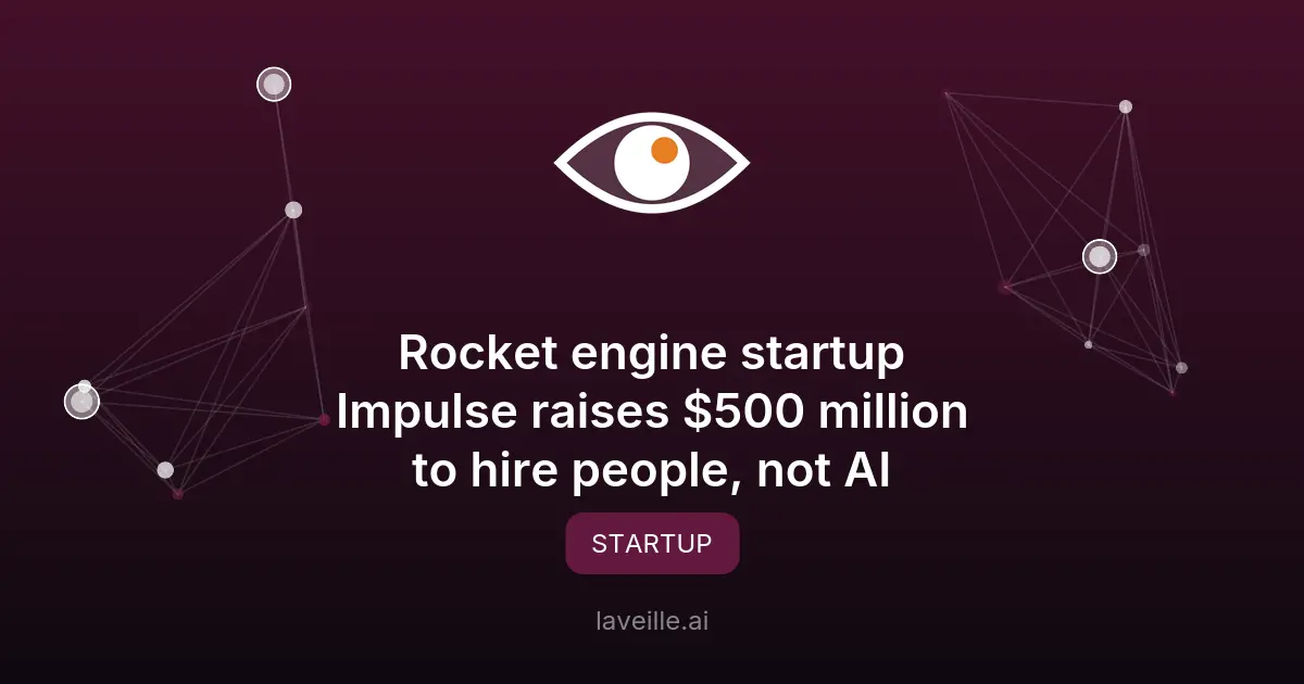 Impulse Space lève 500M$ pour concurrencer SpaceX