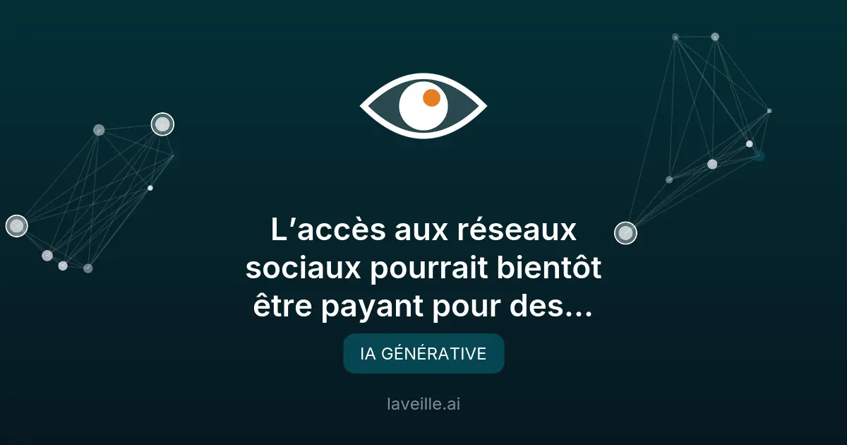 Réseaux sociaux payants : l'avenir selon Musk et Zuckerberg